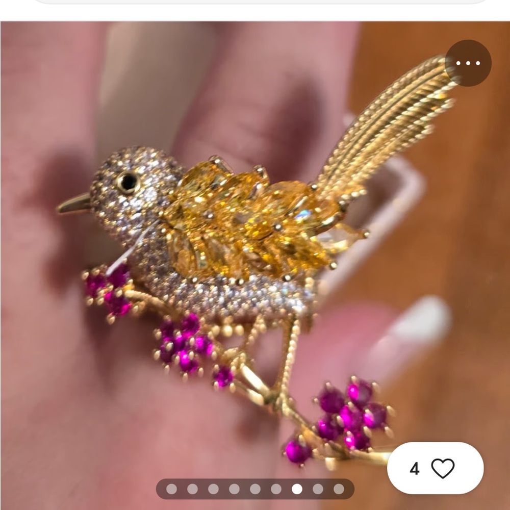 Beautiful Bird Ring see pics